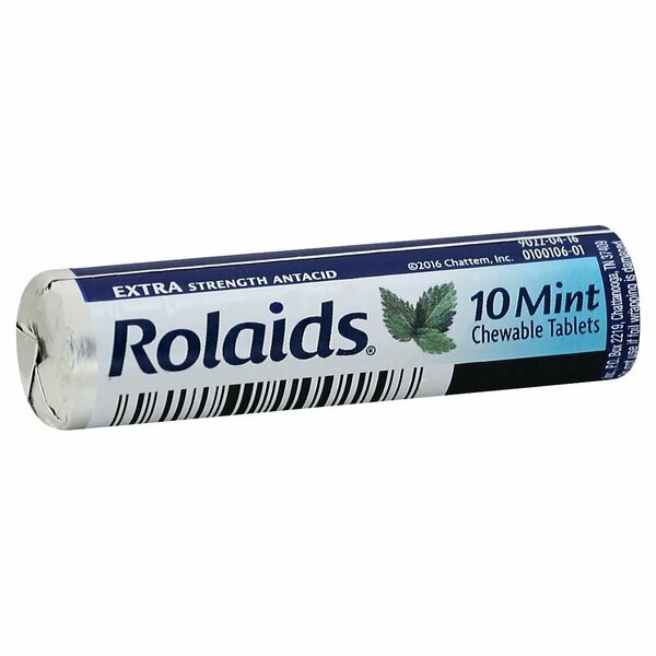 Rolaids Extra Strength Tablets Mint Roll, 10PK 591580